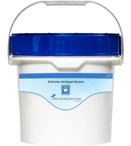 Solmetex 1.25 Gallon Amalgam Bucket