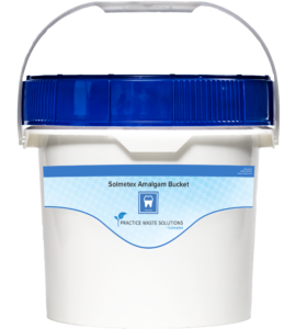 Solmetex 2.5 Gallon Amalgam Bucket