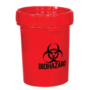 Solmetex 20 Gallon Biohazard/Sharps Container (not eligible for return)