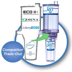 Solmetex Competitor Trade Out - NXT Hg5 Mini Amalgam Separator (1-4 chairs)