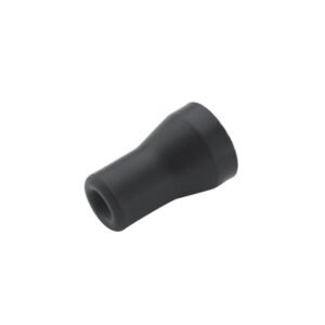DCI 5758 Saliva Ejector Tip Push-on Autoclavable, Black, Pkg of 5