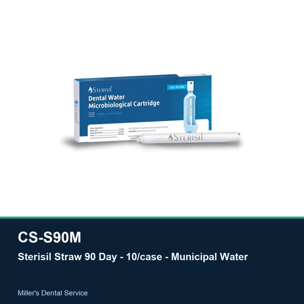 Sterisil Straw 90 Day - 10/case - Municipal Water