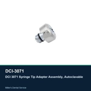 DCI 3071 Syringe Tip Adapter Assembly, Autoclavable