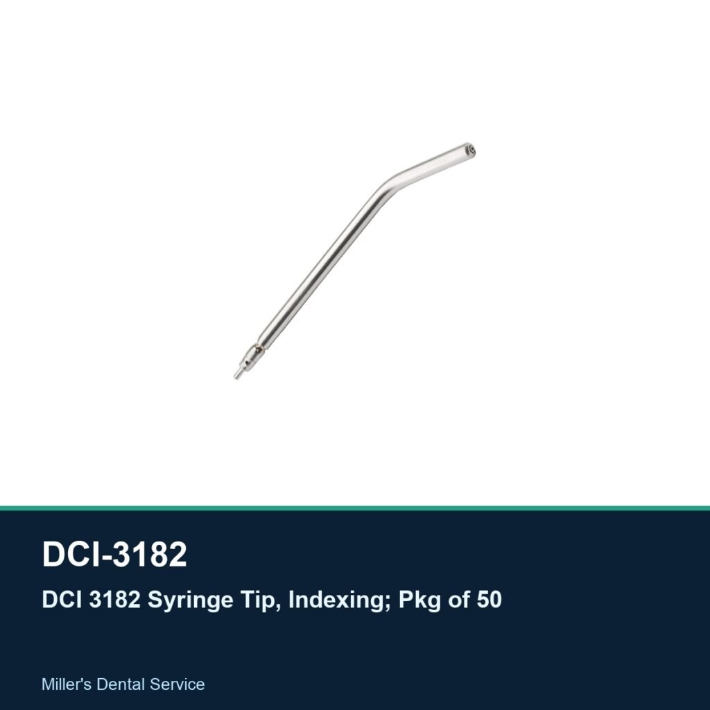 DCI 3182 Syringe Tip, Indexing; Pkg of 50