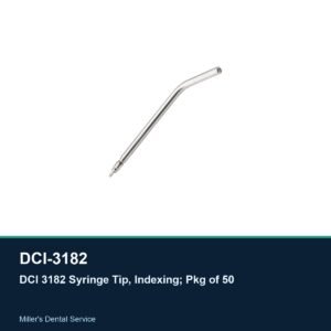 DCI 3182 Syringe Tip, Indexing; Pkg of 50