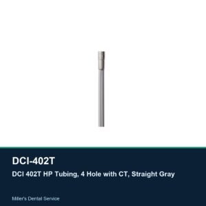 DCI 402T HP Tubing, 4 Hole with CT, Straight Gray