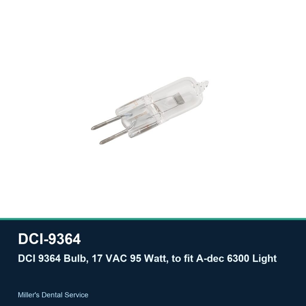 DCI 9364 Bulb, 17 VAC 95 Watt, to fit A-dec 6300 Light