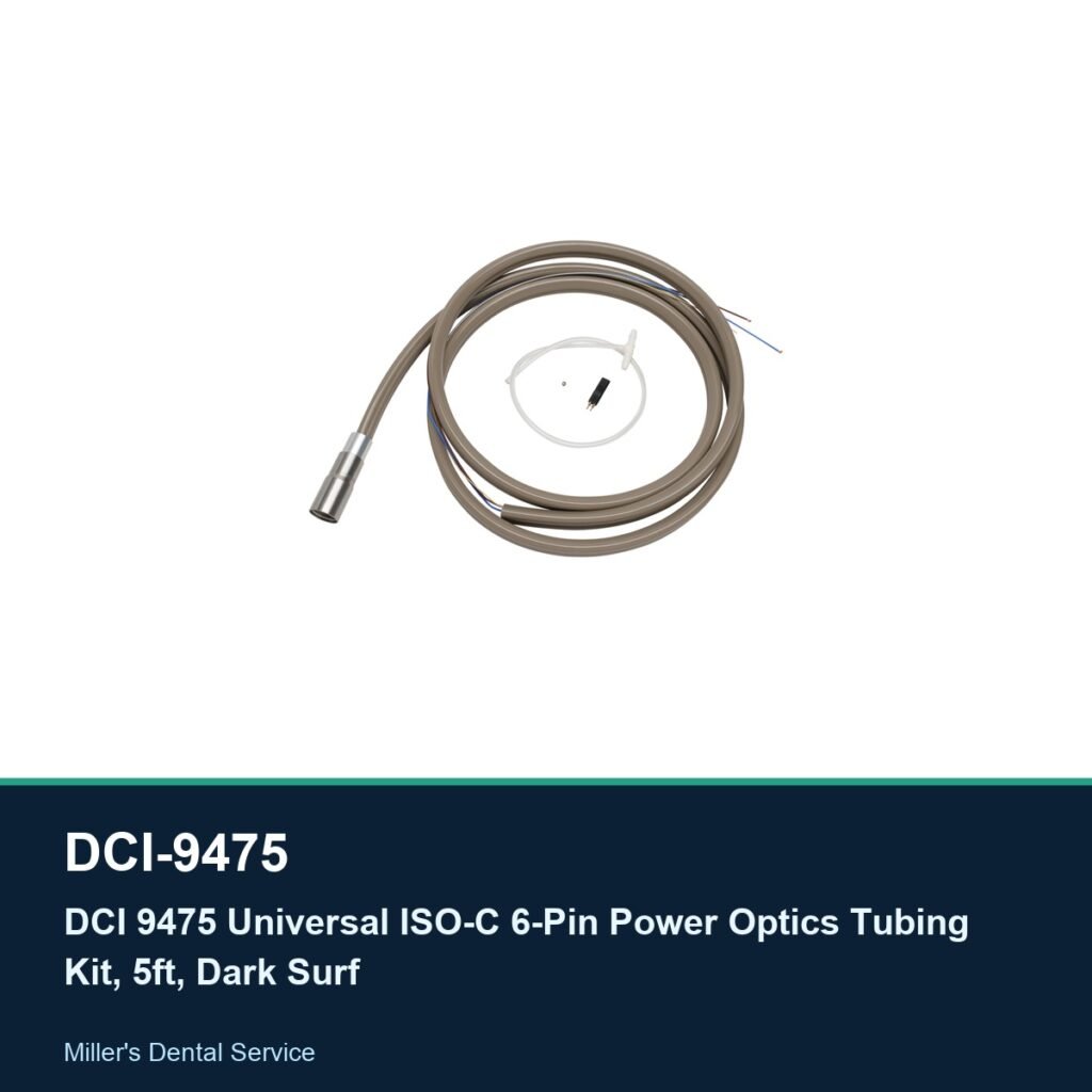 DCI 9475 Universal ISO-C 6-Pin Power Optics Tubing Kit, 5ft, Dark Surf