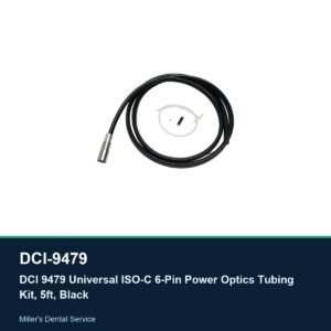 DCI 9479 Universal ISO-C 6-Pin Power Optics Tubing Kit, 5ft, Black