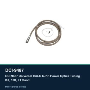 DCI 9487 Universal ISO-C 6-Pin Power Optics Tubing Kit, 10ft, LT Sand