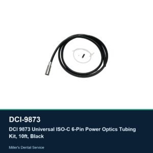 DCI 9873 Universal ISO-C 6-Pin Power Optics Tubing Kit, 10ft, Black