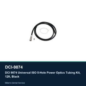 DCI 9874 Universal ISO 5-Hole Power Optics Tubing Kit, 12ft, Black