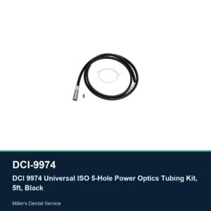 DCI 9974 Universal ISO 5-Hole Power Optics Tubing Kit, 5ft, Black